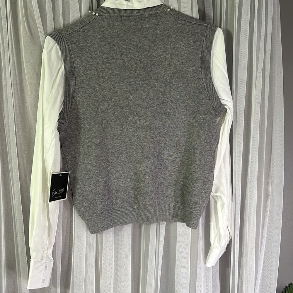 NET on 12th Young Contemorary all in one blouse with vest! - Picture 3 of 3